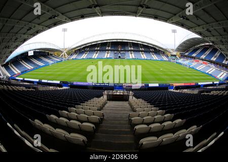 Interior view of the John Smith’s stadium Stock Photo