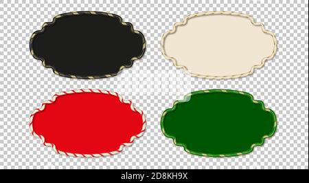 Candy Borders Frames Stock Vector
