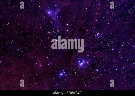 Beautiful blue galaxy in deep space. Elements of this image furnished by NASA Stock Photo