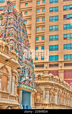 Kuala Lumpur Chinatown, HDR Image Stock Photo