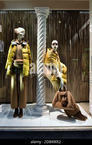 A TRENDY SHOWCASE OF MAXMARA FASHION BOUTIQUE IN CONDOTTI STREET Stock ...