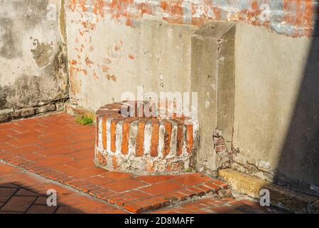 half wide well in Lukang, changhua, Taiwan Stock Photo