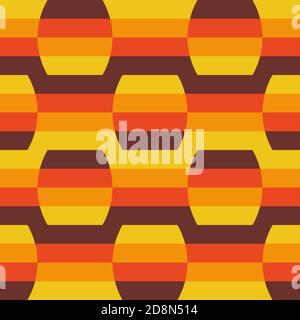 Clear shapes and colors will transform any surface and make it attractive. Seamless pattern for the web, advertising, textiles, printing products, and Stock Vector