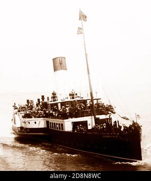 PS Duchess of Fife paddle steamer, early 1900s Stock Photo