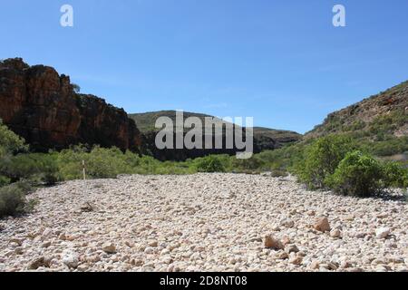 Mandu Mandu Gorge in the Cape Range National Park, Western Australia. Stock Photo