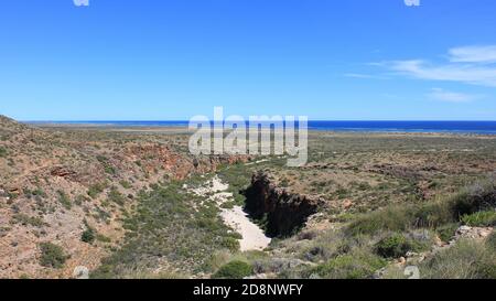 Mandu Mandu Gorge in the Cape Range National Park, Western Australia. Stock Photo