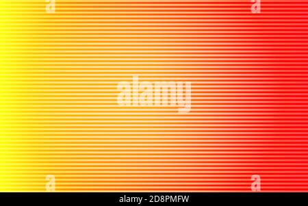 Abstract striped lined horizontal glowing background. Scan screen. Technological color futuristic background Stock Vector