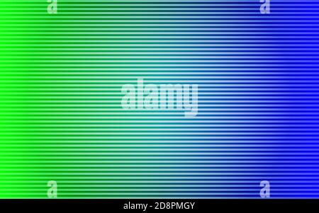 Abstract striped lined horizontal glowing background. Scan screen. Technological color futuristic background Stock Vector