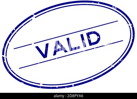 Grunge blue verified word oval rubber seal stamp on white background ...