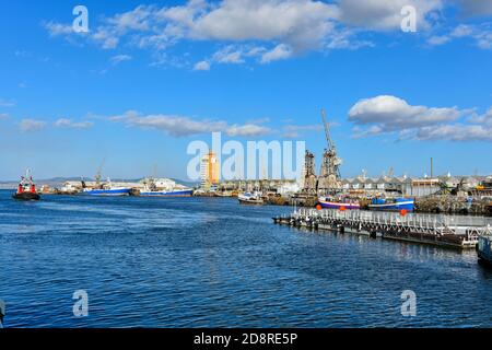 Cape Town Harbour, South Africa Stock Photo