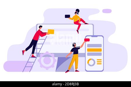 Python code language sign. Programming coding and developing concept. Stock Vector