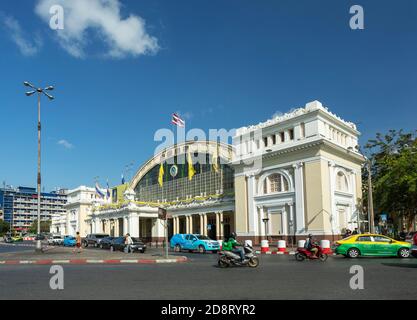 Bangkok Train Station, Hua Lamphong Railway Station, Bangkok, Thailand Stock Photo