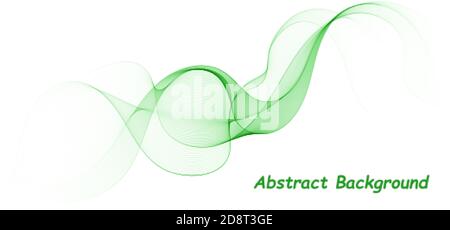 Abstract vector colorful wave lines y white background. Modern design elements. eps 10 Stock Vector