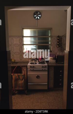 An old vintage 50’s kitchen from Argentina Stock Photo