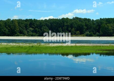 Bereguardo  (Pv),Italy, the river Ticino Stock Photo