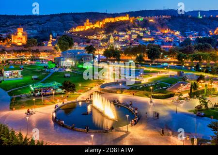 Rike Park, Tbilisi, Georgia Stock Photo