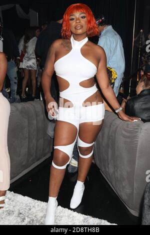Atlanta, GA, USA. 31st Oct, 2020. **NO NEGATIVE STORIES** Dreezy at Teyana Taylor's The Haunting Of Hopewell Halloween Party at a private residence in Atlanta, Georgia on October 31, 2020. Credit: Walik Goshorn/Media Punch/Alamy Live News Stock Photo