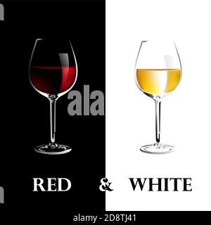 Vector wine list Stock Vector