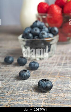 bowl, greek yogurt, berries, smoothie, fruit, fruit, corn flakes, corn flakes, fruit salad Stock Photo
