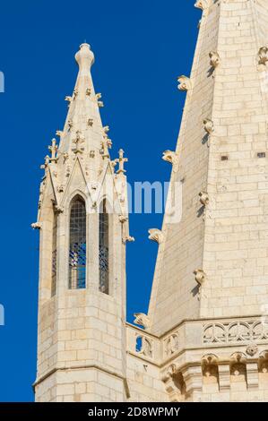 France, Charente-Maritime (17), La Rochelle, Tour de la Lanterne tower, on left the lantern Stock Photo