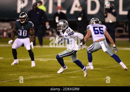 February 5, 2022: Dallas Cowboys cornerback Trevon Diggs (7) during the NFC  Pro Bowl Practice at Las Vegas Ballpark in Las Vegas, Nevada. Darren  Lee/(Photo by Darren Lee/CSM/Sipa USA Stock Photo 