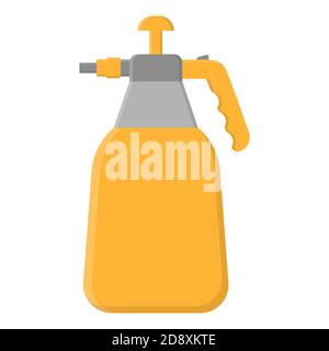 Cartoon garden sprayer icon isolated on white background. Gardening tool. Vector illustration in cartoon style for your design. Stock Vector