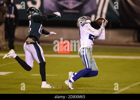 February 5, 2022: Dallas Cowboys cornerback Trevon Diggs (7) during the NFC Pro  Bowl Practice at Las Vegas Ballpark in Las Vegas, Nevada. Darren Lee/(Photo  by Darren Lee/CSM/Sipa USA Stock Photo 