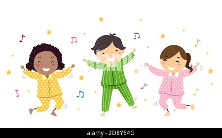 Kids Freeze Dance Music Notes - Stock Illustration [29382959] - PIXTA