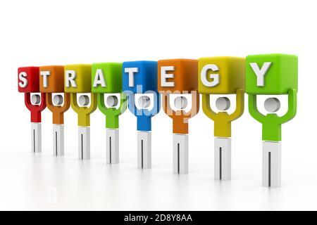 Business strategy Stock Photo