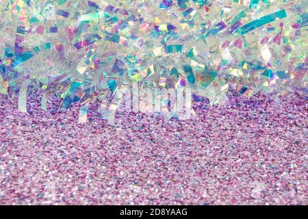 Shiny and glossy decoration background Stock Photo
