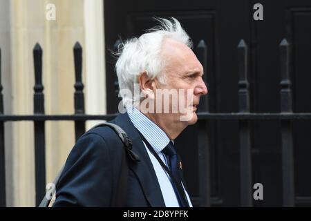 London, UK. 02nd Nov, 2020. Westminster London 2nd November 2020. Sir Edward Julian Udny-Lister is a British civil servant, political strategist and former politician. He has served as Prime Minister Boris Johnson's Chief Strategic Advisor since July 2019, having been Chief of Staff and Deputy Mayor for Policy and Planning under Johnson during the latter's time as Mayor of London arriving in Downing Street Credit: MARTIN DALTON/Alamy Live News Stock Photo
