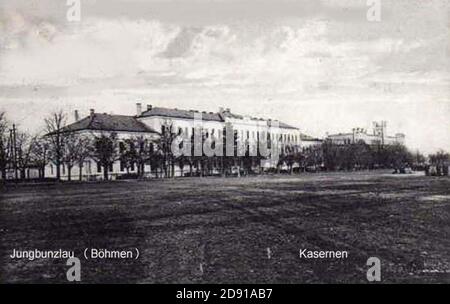 Jungbunzlau Kasernen 1. Stock Photo