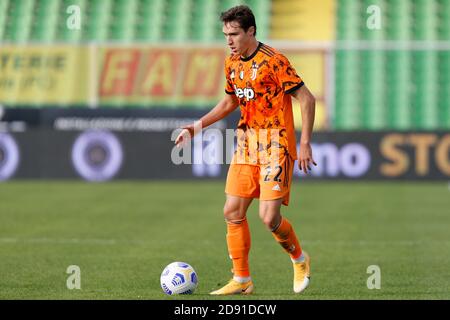 Federico Chiesa (Juventus FC) during Spezia Calcio vs Juventus FC, Italian soccer Serie A match, cesena, Italy, 01 Nov 2020 Credit: LM/Francesco Scacc Stock Photo