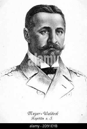 Kapitän Alfred Meyer-Waldeck. Stock Photo