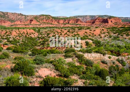 Caprock Canyons State Park and Trailway Stock Photo