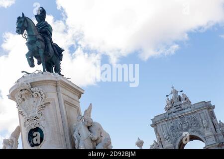 City or Town of Lisbon, contry of Portugal Stock Photo