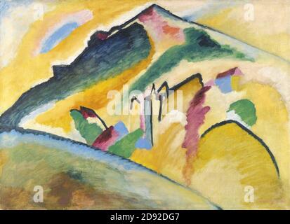 Kandinsky - HERBSTLANDSCHAFT (AUTUMN LANDSCAPE), 1911, R381. Stock Photo