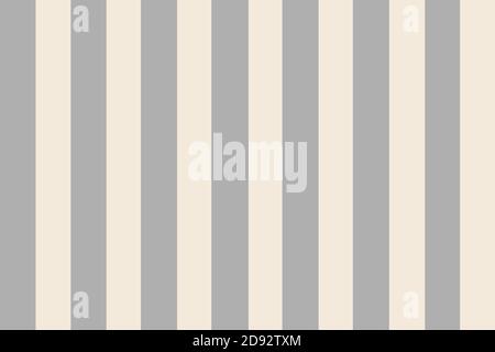 Seamless grey and beige stripes, accent wallpaper for home decoration Stock Photo