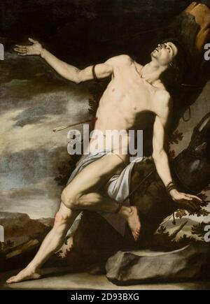 Jusepe de Ribera - Saint Sebastian Stock Photo