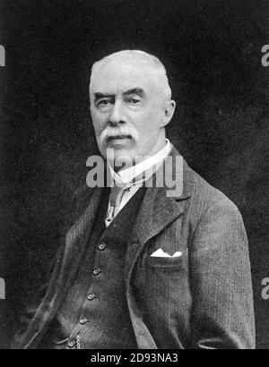A.E.HOUSMAN - Alfred Edward Housman (1859-1936) English classical scholar and poet, author of A Shropshire Lad Stock Photo
