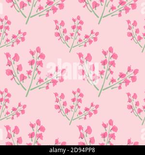colorful watercolor flowers seamless pattern vector illustration Stock Vector
