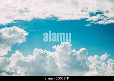 Natural Day Cloudy Sky Abstract Background Stock Photo