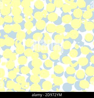 Abstract light background. Circles of different sizes. Vector illustration. Stock Vector