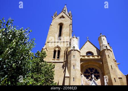Church and Parish of Saint John of Malta in Aix-en-Provence, France Stock Photo
