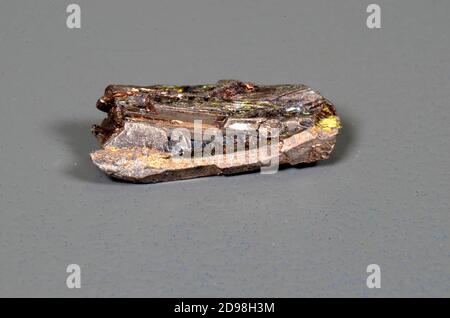 Chip of the element Bismuth (Bi) Stock Photo