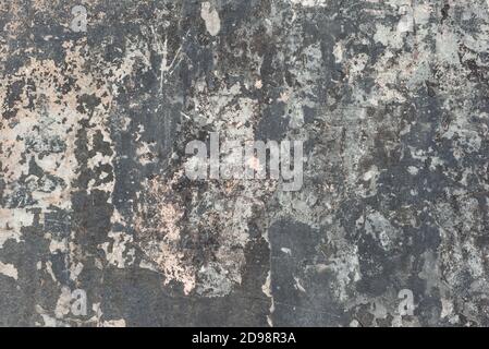 cold shade of vintage plaster texture outdoors at home abstract painting with wall-like materiality Stock Photo