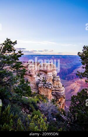 Beautiful Grand Canyon at Sunset | National Park USA Stock Photo