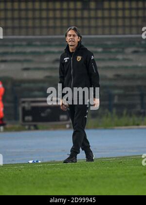 Filippo Inzaghi Coach Benevento During Hellas Verona Vs Benevento Calcio Italian Soccer Serie A Match Verona Italy 02 Nov 2020 Credit Lm Ettore Stock Photo Alamy