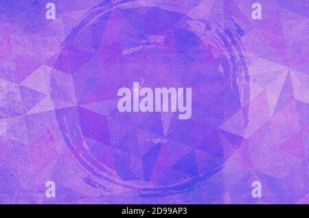 closeup of  a blank, pink, violet, purple and blue colored background with geometric pattern and texture Stock Photo