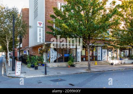 The YMCA Indian Student Hostel in Fitzroy Square, London, UK Stock Photo